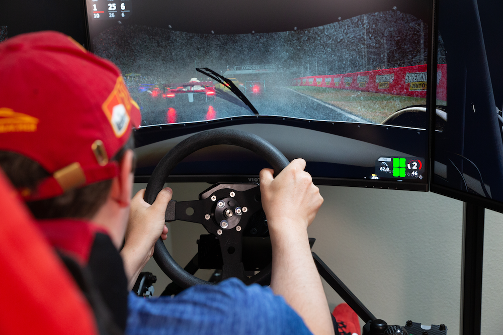 Sim Training for Real-World Track Drivers